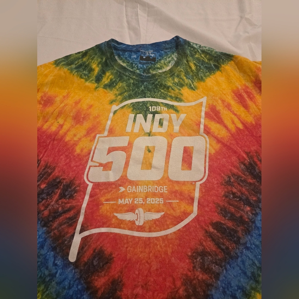 Indy 500 Tie-Dye T-Shirt